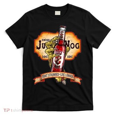 Drink JuggerNog Soda Zombies T-Shirt