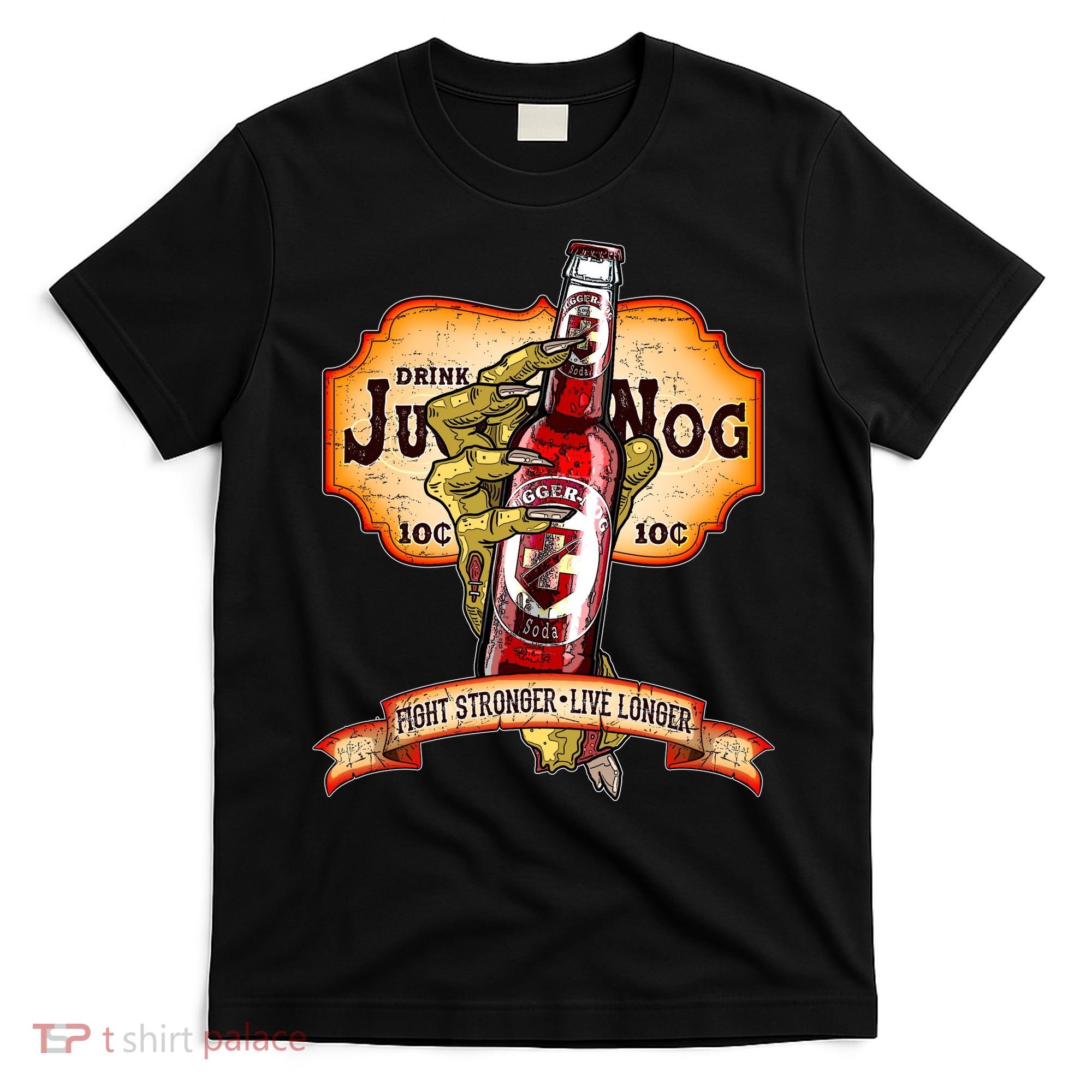 Drink JuggerNog Soda Zombies T-Shirt