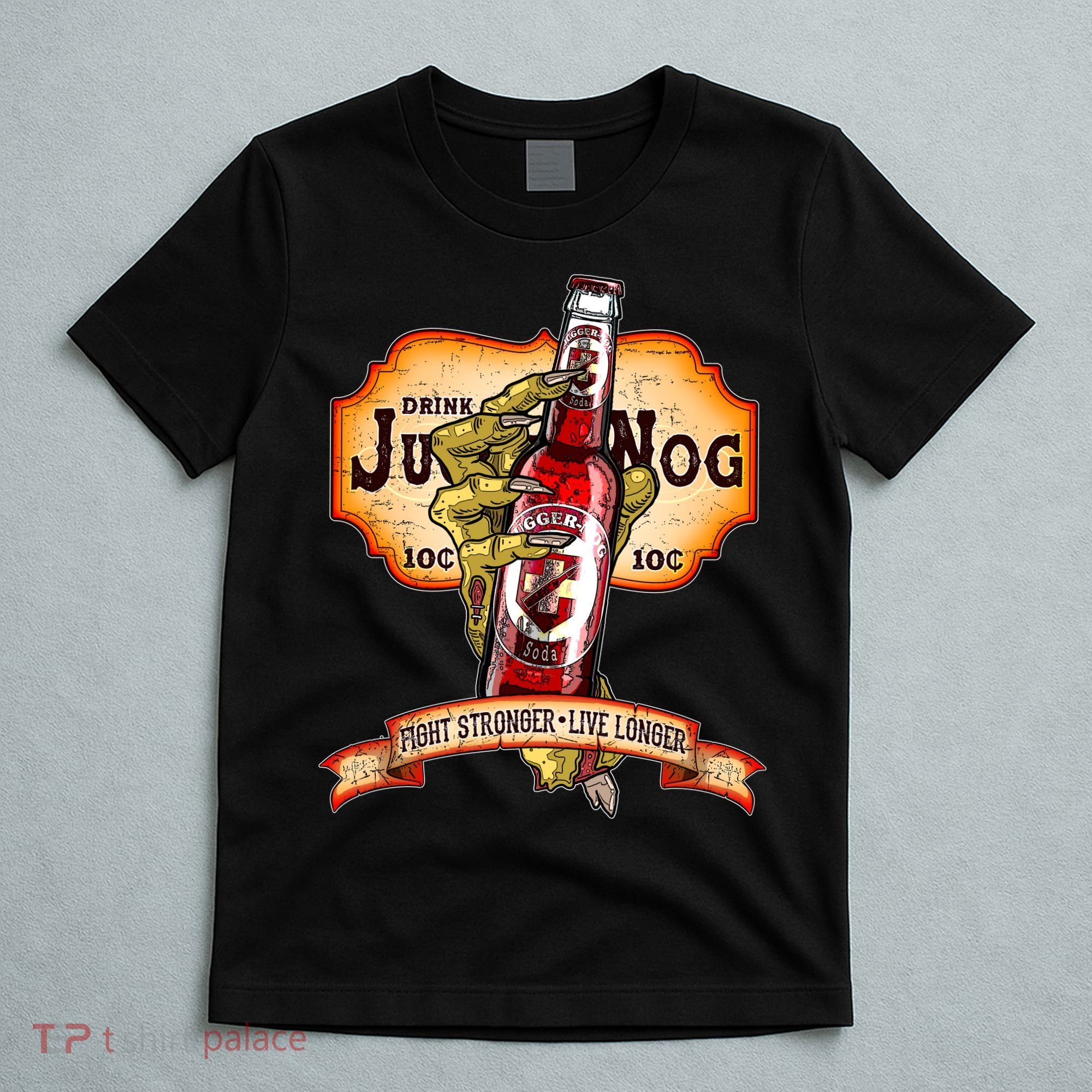 Drink JuggerNog Soda Zombies T-Shirt