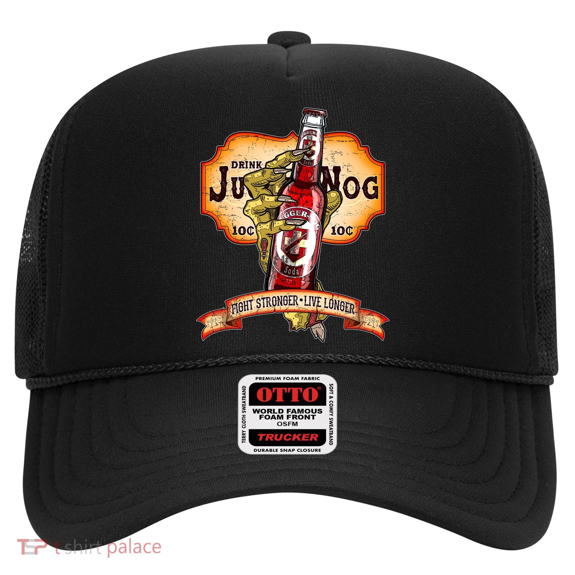 Drink JuggerNog Soda Zombies Hat