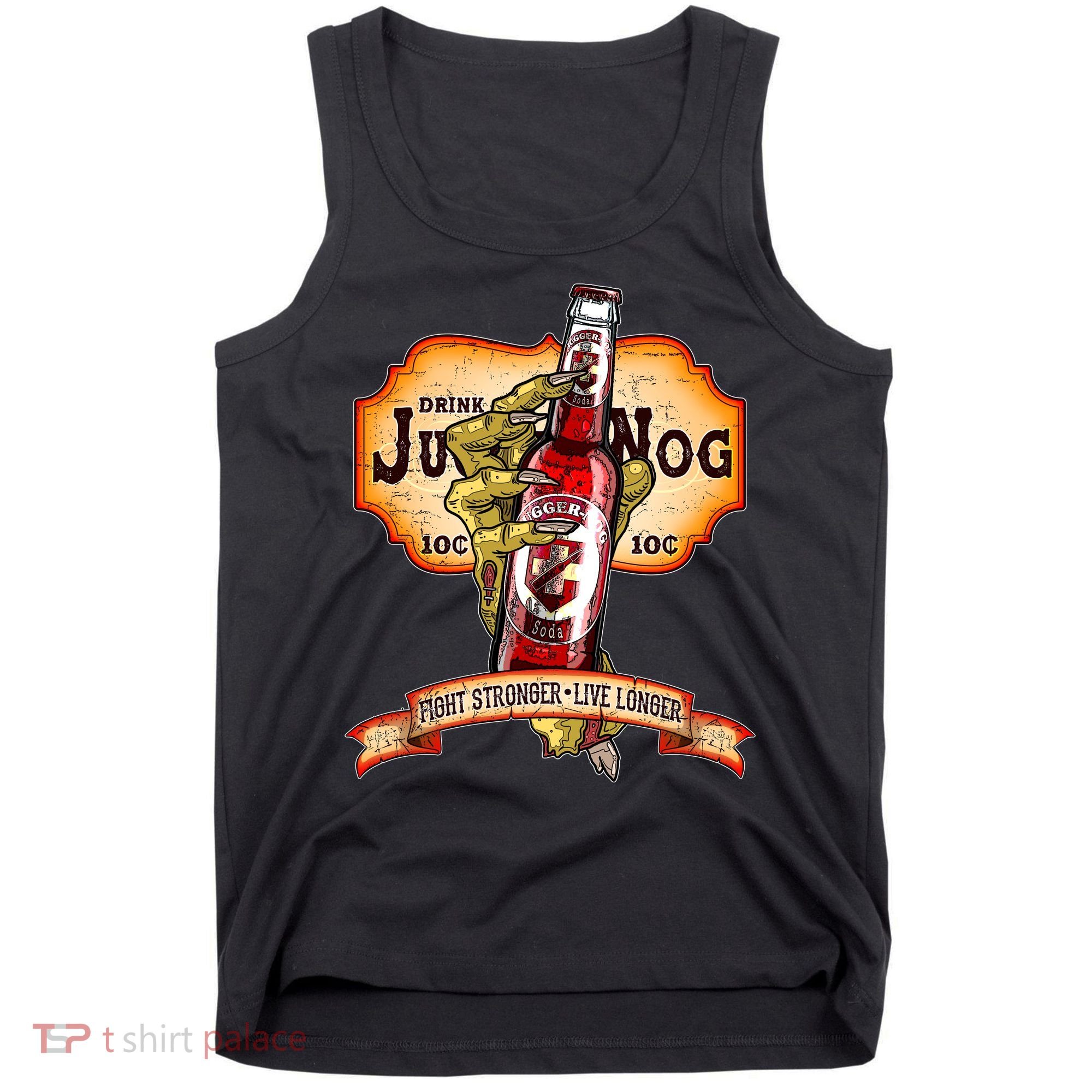 Drink JuggerNog Soda Zombies Tank Top