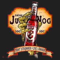 Drink JuggerNog Soda Zombies Golf Towel thumb 3