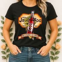 Drink JuggerNog Soda Zombies Women's T-Shirt thumb 2