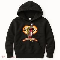 Drink JuggerNog Soda Zombies Kids Hoodie thumb 0