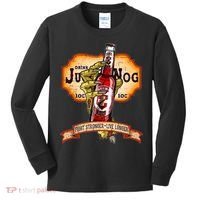 Drink JuggerNog Soda Zombies Kids Long Sleeve Shirt thumb 0