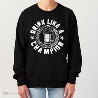 Drink Like a Champion Emblem Women's Sweatshirt thumb 0