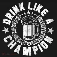 Drink Like a Champion Emblem Bucket Hat thumb 4