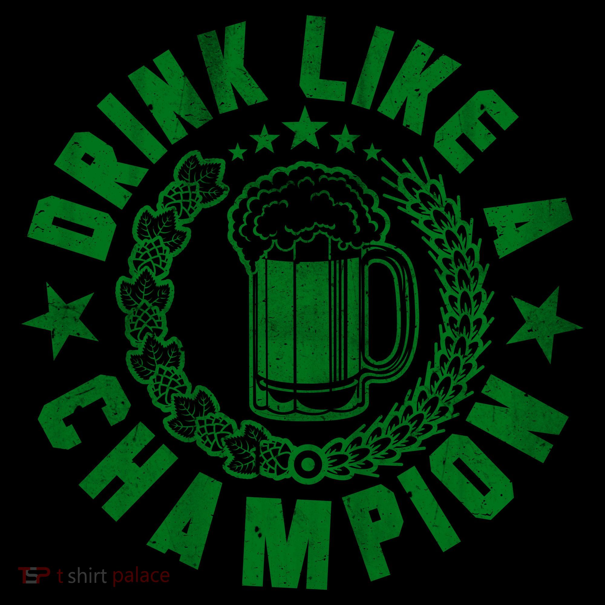 Drink Like a Champion Emblem Coffee Mug
