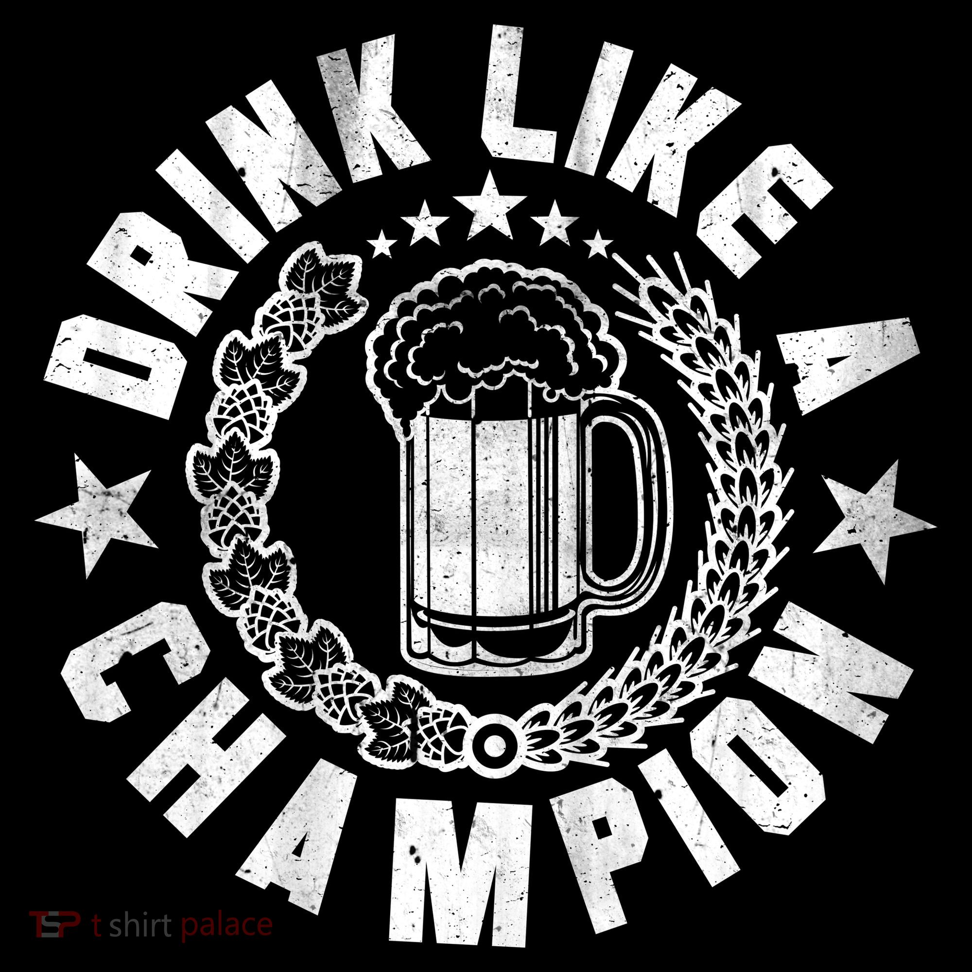 Drink Like a Champion Emblem Women's Hoodie
