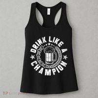 Drink Like a Champion Emblem Women's Tank Top thumb 3