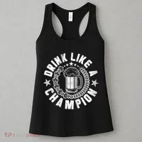 Drink Like a Champion Emblem Women's Tank Top thumb 3
