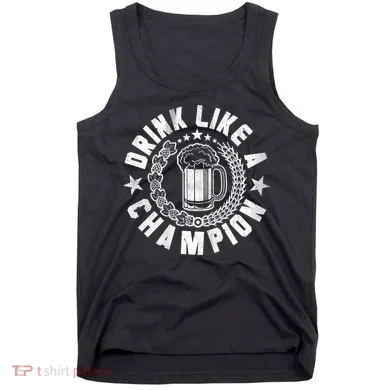 Drink Like a Champion Emblem Tank Top