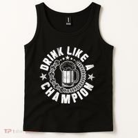 Drink Like a Champion Emblem Tank Top thumb 2