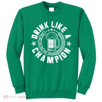 Drink Like a Champion Emblem Sweatshirt