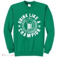 Drink Like a Champion Emblem Sweatshirt thumb 0