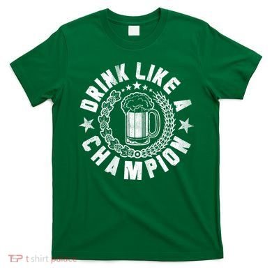 Drink Like a Champion Emblem T-Shirt