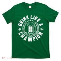 Drink Like a Champion Emblem T-Shirt thumb 0