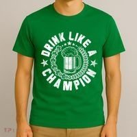 Drink Like a Champion Emblem T-Shirt thumb 3