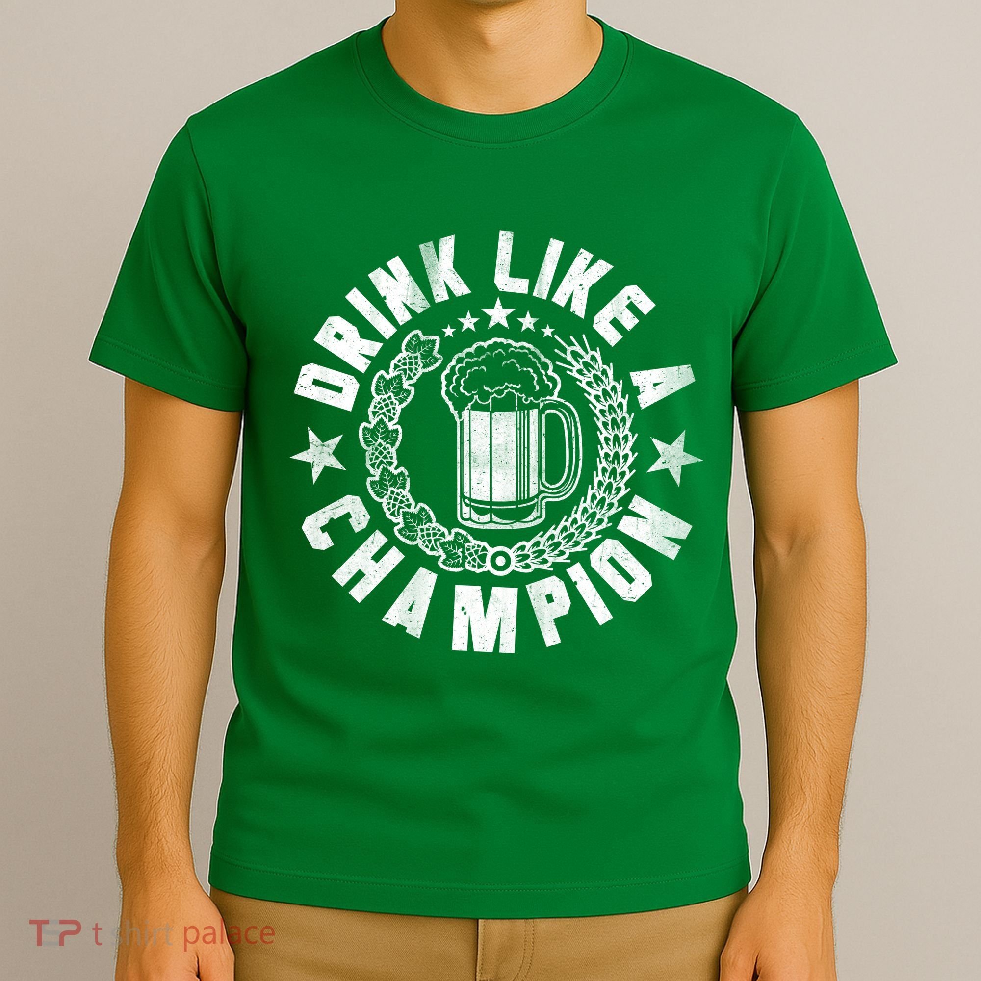 Drink Like a Champion Emblem T-Shirt