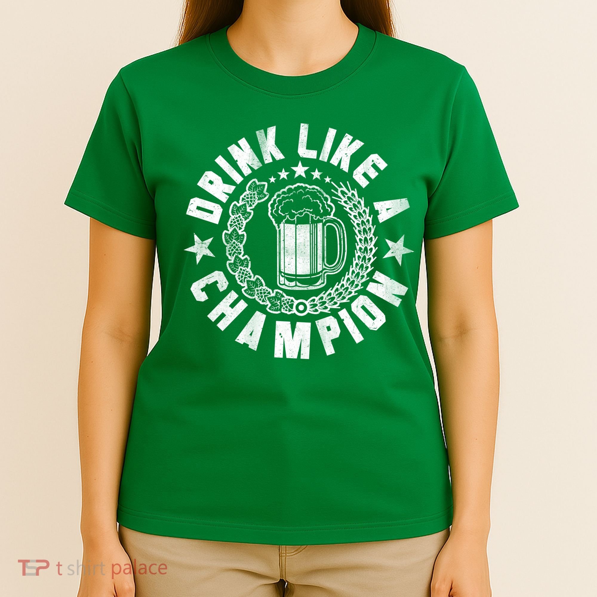 Drink Like a Champion Emblem T-Shirt