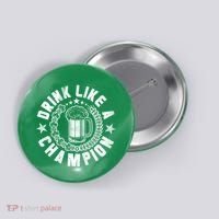 Drink Like a Champion Emblem Button thumb 0