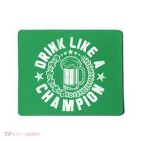 Drink Like a Champion Emblem Mousepad thumb 0
