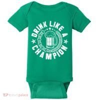 Drink Like a Champion Emblem Baby Bodysuit thumb 0