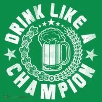 Drink Like a Champion Emblem Baby Bodysuit thumb 2