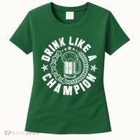 Drink Like a Champion Emblem Women's T-Shirt thumb 0