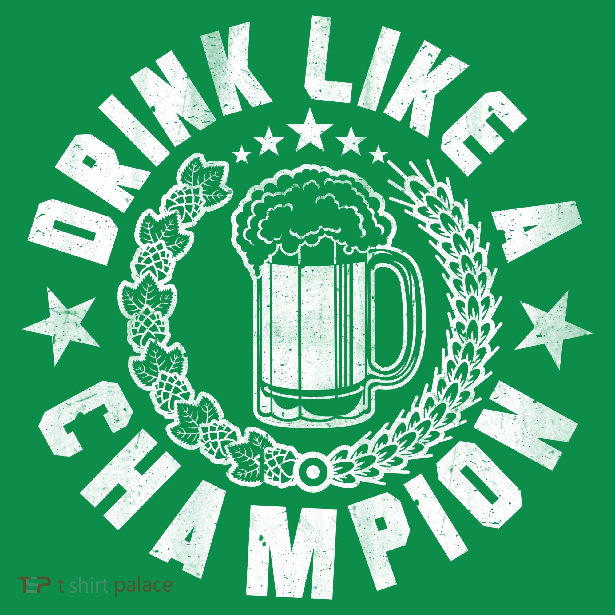 Drink Like a Champion Emblem Kids Hoodie