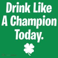 Drink Like A Champion Today Funny St. Patrick's Day Women's T-Shirt thumb 6