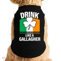 Drink Like A Gallagher Doggie Tank thumb 0