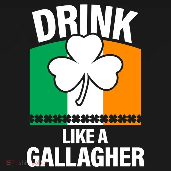 Drink Like A Gallagher Doggie Tank