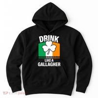 Drink Like A Gallagher Hoodie thumb 0