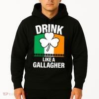 Drink Like A Gallagher Hoodie thumb 2