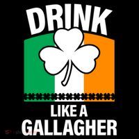 Drink Like A Gallagher Hoodie thumb 7