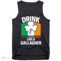 Drink Like A Gallagher Tank Top thumb 0