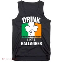Drink Like A Gallagher Tank Top thumb 0
