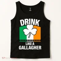 Drink Like A Gallagher Tank Top thumb 2