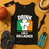 Drink Like A Gallagher Tank Top thumb 4