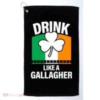 Drink Like A Gallagher Golf Towel thumb 0