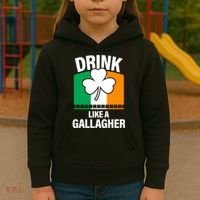 Drink Like A Gallagher Kids Hoodie thumb 3