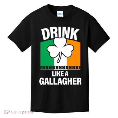Drink Like A Gallagher Kids T-Shirt