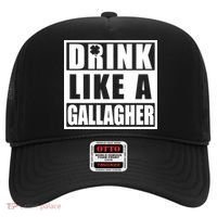 Drink Like A Gallagher Funny St. Patrick's Day Irish Clover Hat thumb 0