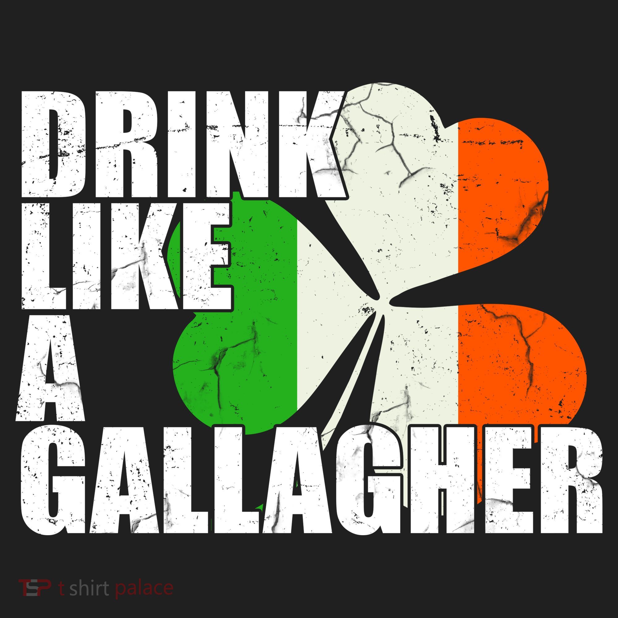 Drink Like A Gallagher Irish Clover Women's Sweatshirt