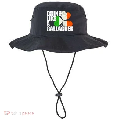 Drink Like A Gallagher Irish Clover Bucket Hat