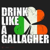 Drink Like A Gallagher Irish Clover Hat thumb 2