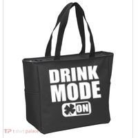 Drink Mode On Funny St. Patrick's Day Bag thumb 2