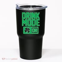 Drink Mode On Irish Clover Tumbler thumb 0