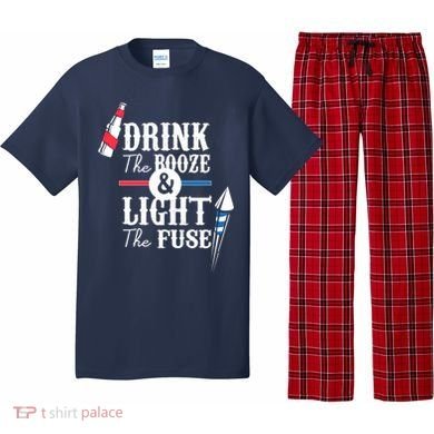 Drink The Booze Light The Fuse Pajama Set